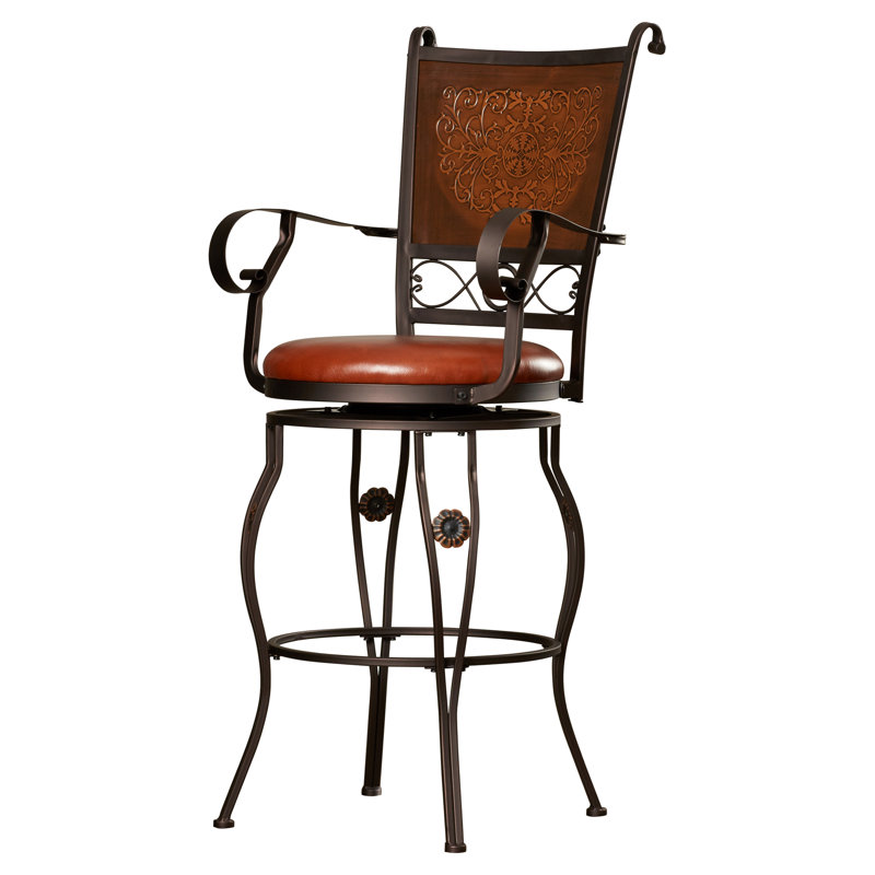Fleur De Lis Living Darlington Swivel Bar & Counter Stool & Reviews